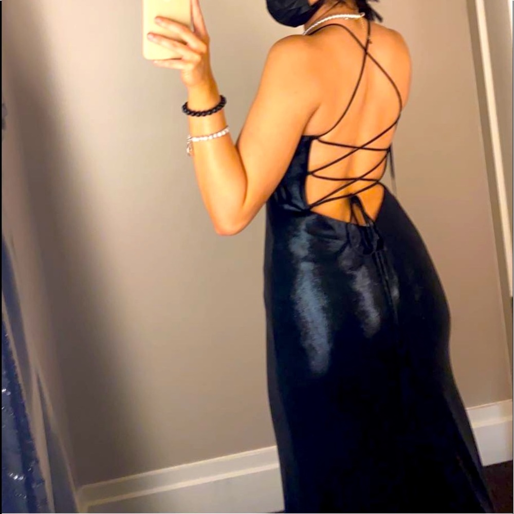 Black gown